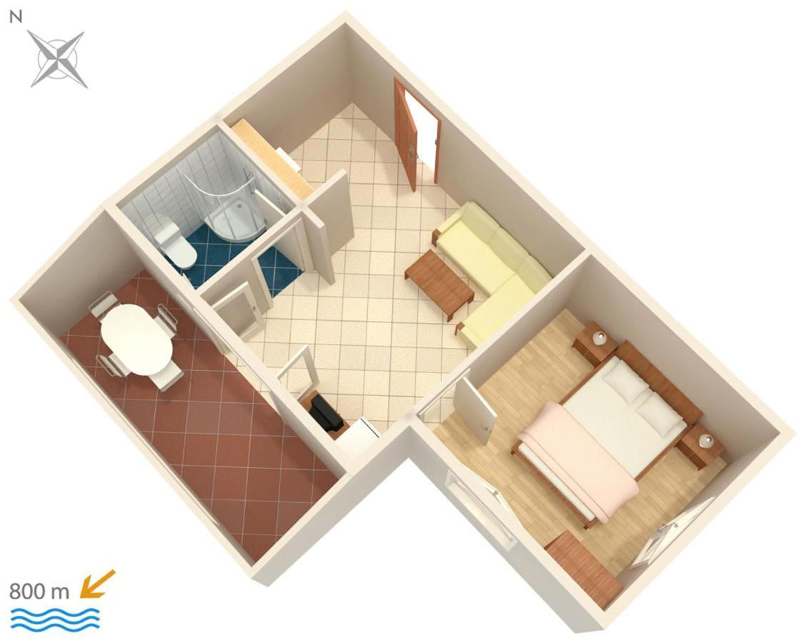 Apartments And Rooms With Parking Space Njivice, Krk - 5458 Luaran gambar