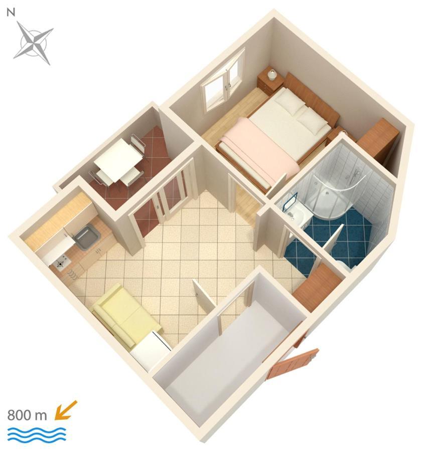 Apartments And Rooms With Parking Space Njivice, Krk - 5458 Luaran gambar