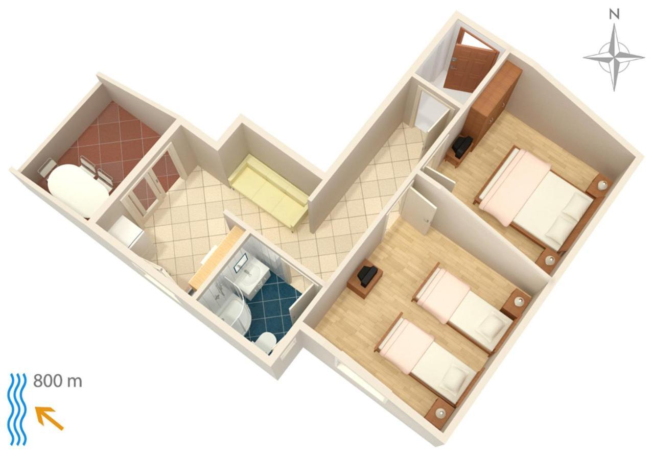 Apartments And Rooms With Parking Space Njivice, Krk - 5458 Luaran gambar